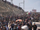 Displaced Palestinians begin pained journey home as Gaza truce takes hold