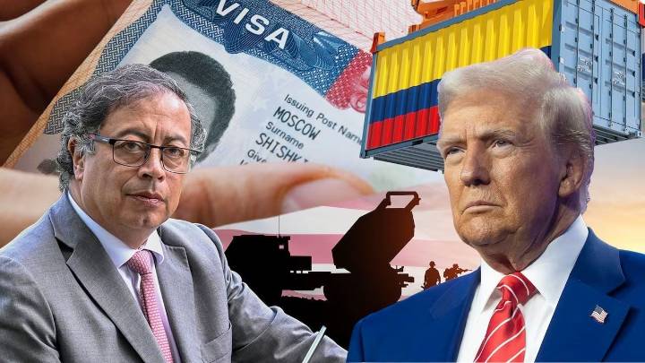 Gustavo Petro enfrenta críticas de Trump y asegura independencia de Colombia