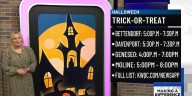 Trick or Treating times and events around the QCA
