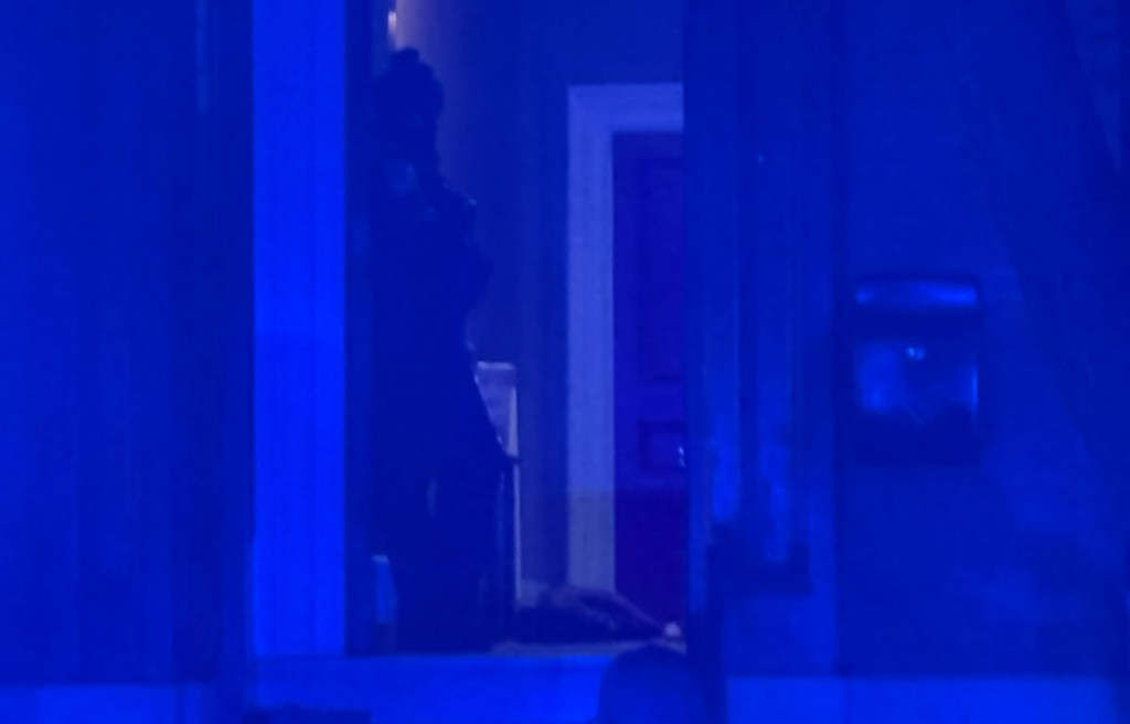 Man and dog struck in officer-involved shooting, police say