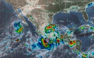 'Priscilla' genera intensas lluvias y fuerte oleaje en BCS y occidente del país