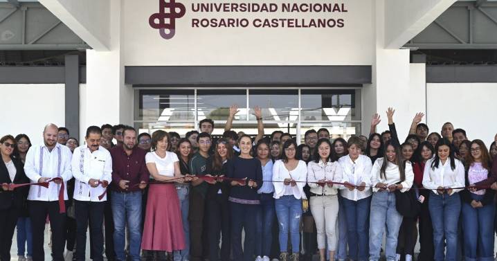 Claudia Sheinbaum inaugura Universidad Nacional Rosario Castellanos en Chalco, Edomex: ¿A cuántos alumnos beneficiará?