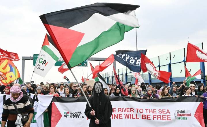Italia se paraliza otra vez por Gaza: huelga general, choques violentos y una nueva flotilla