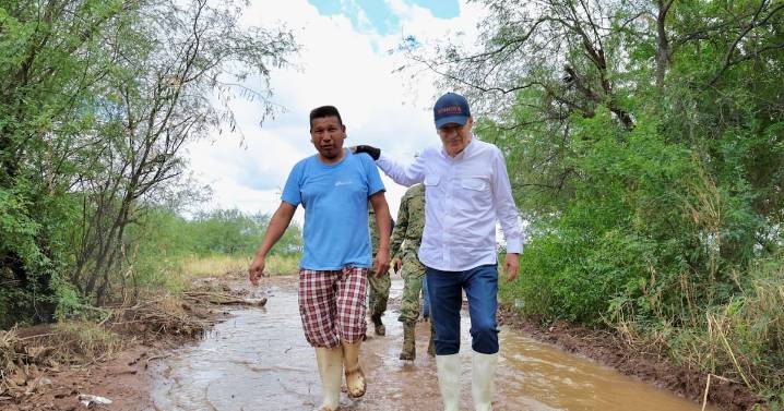 Supervisa y atiende gobernador Durazo afectaciones a comunidades por tormenta “Raymond”