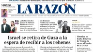 Portada de LA RAZÓN de este sábado 11 de octubre de 2025