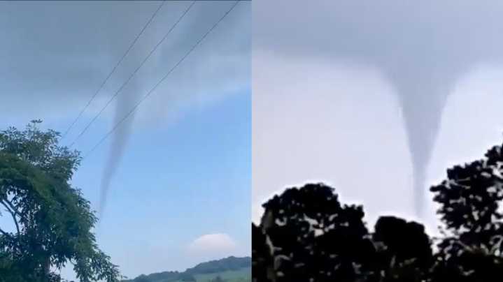 Video: Captan Formación de Tornado en Tierra Blanca, Veracruz; Habitantes Reportan Afectaciones