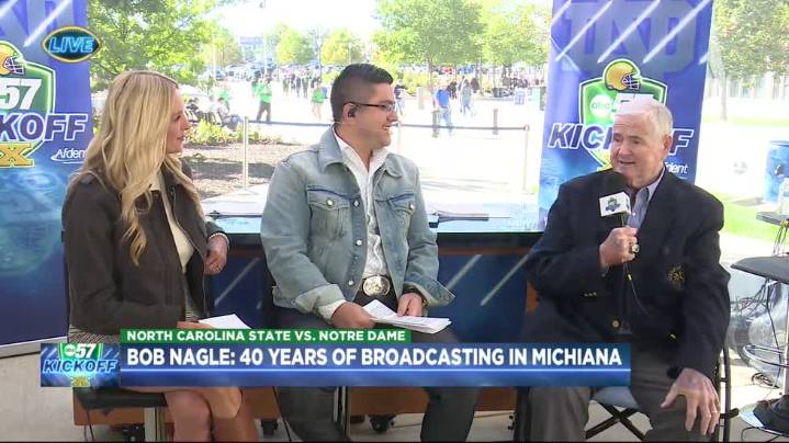 Michiana broadcasting legend Bob Nagle stops by to discuss 40