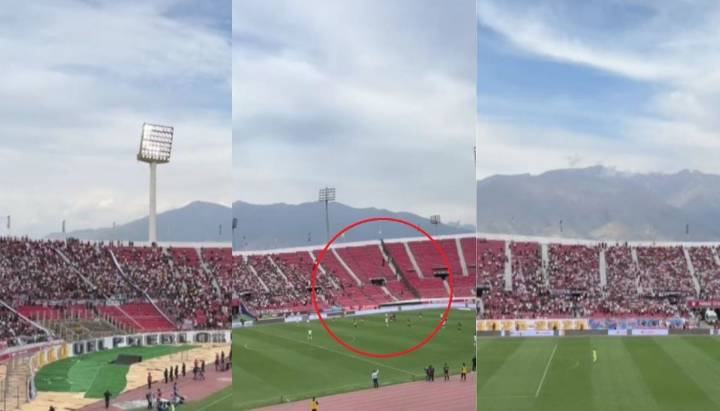 "Simplemente fútbol chileno": La imagen en pleno partido de Colo Colo que se hizo viral