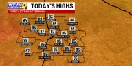 Warm afternoons continue