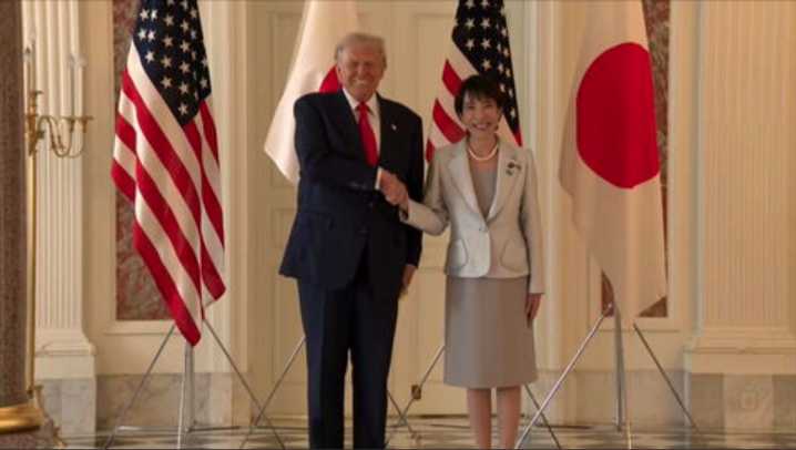 Trump praises Japan’s new prime minister, saying US is an ‘ally at the strongest level’