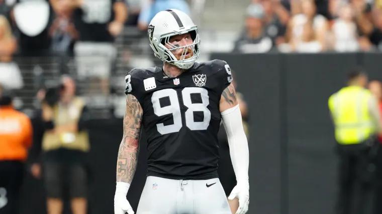 Maxx Crosby injury update: Latest news on Raiders star's status in Week 7 game