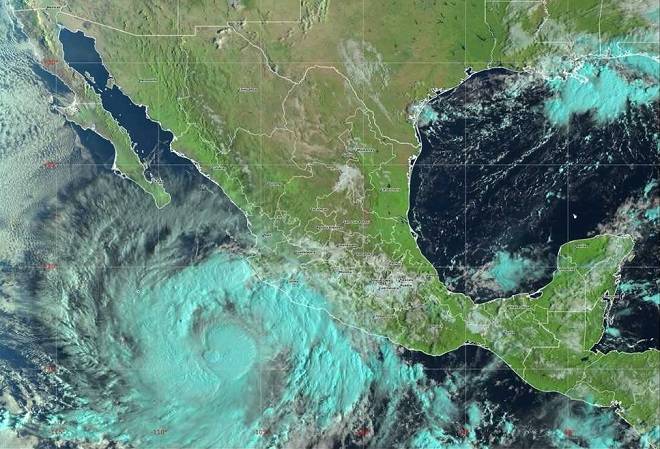 “Priscilla” provocará lluvias torrenciales en occidente de México