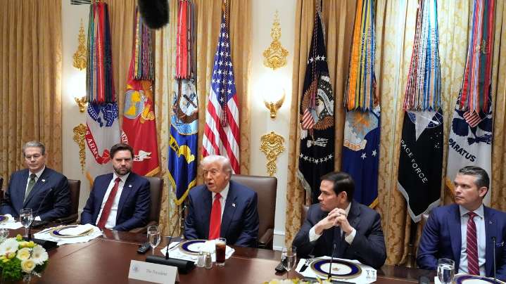 The Latest: Trump awards Charlie Kirk the Presidential Medal of Freedom