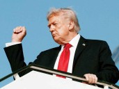 “Me encantaría un tercer mandato”, admite Trump