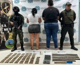 Capturados dos ciudadanos por porte ilegal de armas de fuego