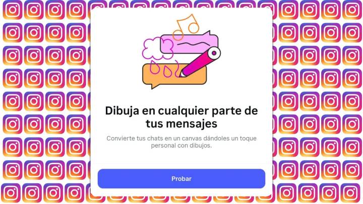 Instagram estrena función para dibujar y pegar stickers en los mensajes directos