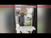 Police issue warning on AI fake intruder trend on social media