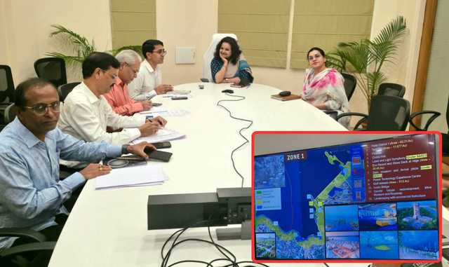 Anu Garg Reviews Hirakud Tourism Projects Under SASCI Scheme