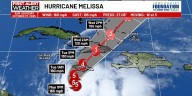 Melissa moves toward Jamaica as a powerful Category 5 Hurricane