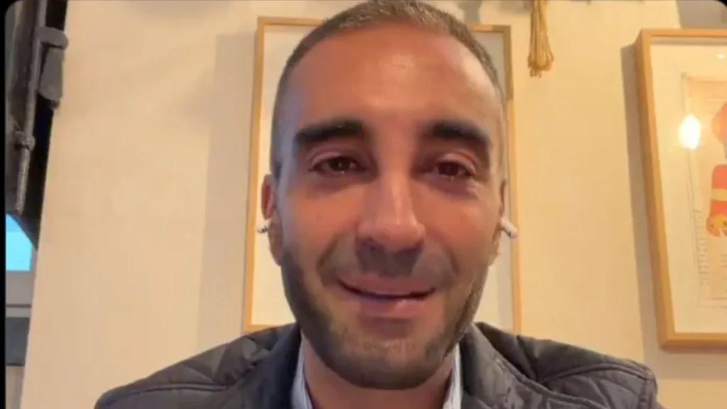 'Estoy libre', dice Simón Levy en transmisión en vivo