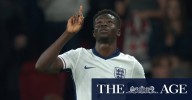 Saka scores sensational England goal