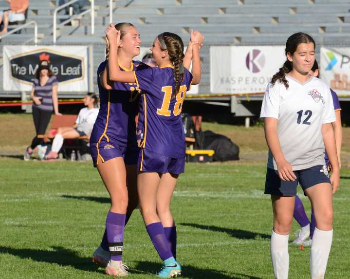Senior Leah Nikitchuk, freshman Victoria Yerak connection lifts Westfield Technical girls soccer