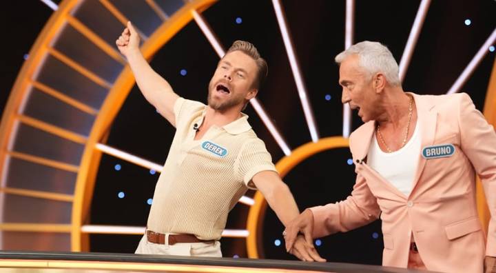 Here’s Why Derek Hough Got In Trouble While Filming ‘Celebrity Wheel of Fortune’ | Derek Hough, Wheel of Fortune 