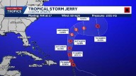 Tropical Storm Jerry to Strengthen into Hurricane