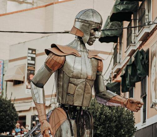 'Aquiles', el espectáculo de calle que se celebrará en el barrio toledano de Santa María de Benquerencia
