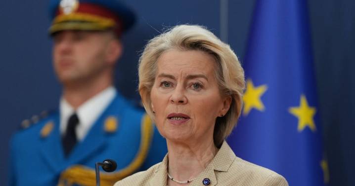 La jefa de la UE insta a Serbia a avanzar en reformas y aplicar sanciones contra Rusia