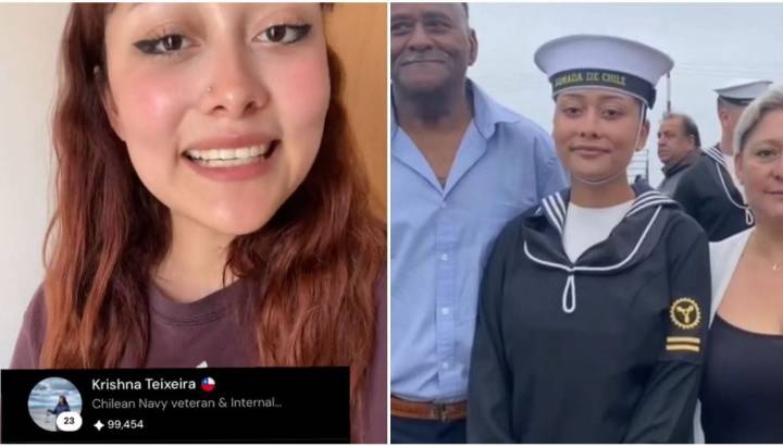 De la Armada al espacio: Krishna Teixeira, la chilena que busca ayuda para ser astronauta