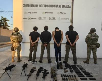 Tras agresión a agentes de tránsito de Culiacán, detienen a cuatro presuntos responsables