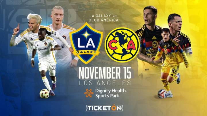 LA Galaxy recibirá al América en partido amistoso en noviembre