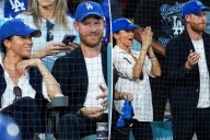 Meghan Markle and Prince Harry enjoy date night at Dodgers' World Series game