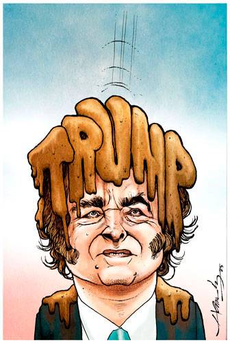 Más bombas del rey Donald