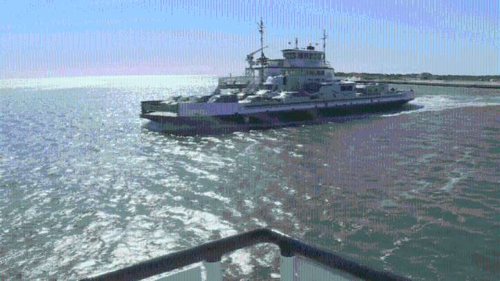 Ferry services suspended in North Carolina amid hazardous weather conditions