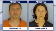Parents accused of leaving baby alone on Florida beach for nearly an hour claim they ‘lost track of time’