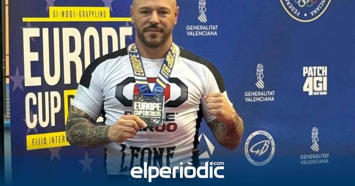 El burrianense 'Makubali', subcampeón de Europa en artes marciales