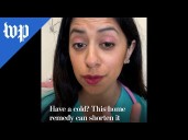 Have a cold? This home remedy can shorten it.