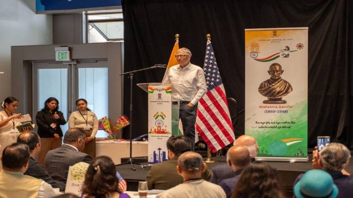 'India A Global Innovation Leader': Bill Gates At Seattle Event On Gandhi Jayanti