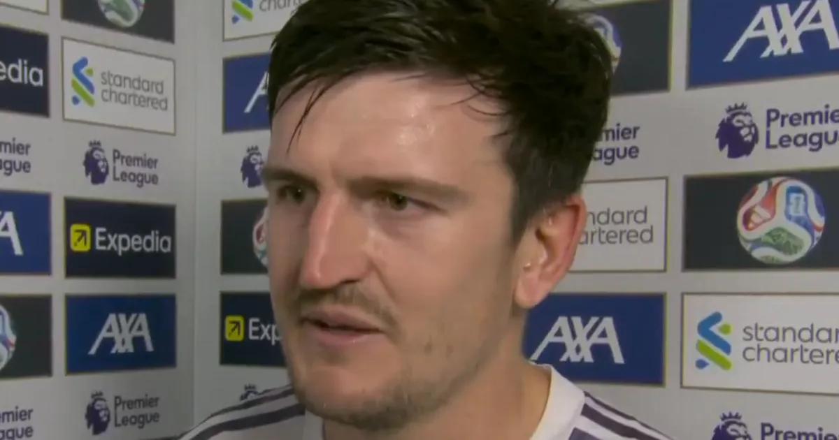 'Definitely not' - Harry Maguire rubbishes Man United theory after Liverpool win