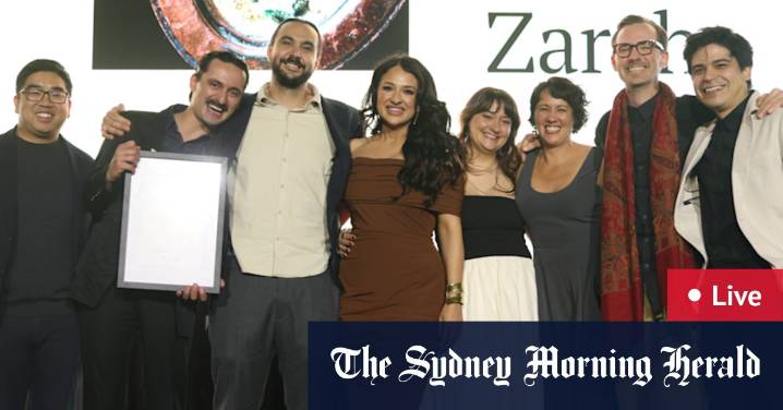 The Age Good Food Guide Awards 2026 LIVE updates: Restaurant of the year, best chef, best bar, service excellence and more