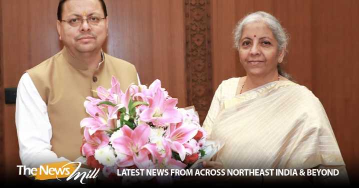 CM Dhami meets Nirmala Sitharaman, seeks approval for infrastructure, drainage projects in Uttarakhand