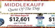 MIDDLEKAUFF AUTO GROUP * 