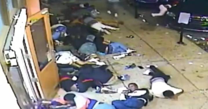 Watch: Security cameras capture chaos of Montgomery weekend shootout