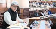 CS led HPC reviews progress of NABARD, RIDF projects in J&K