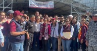 Claudia Sheinbaum y Julio Menchaca coordinan atención a zonas afectadas en Hidalgo