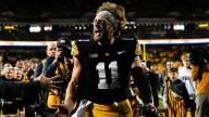 How did Mark Gronowski's knee feel after running wild vs. Penn State?