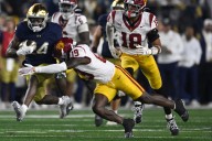 Price, Love spark No. 13 Notre Dame past No. 20 Southern California 34