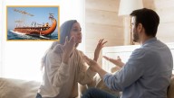 Midlife Crisis: Wife Begs Husband To Just Buy A Convertible Instead Of A Greek Trireme